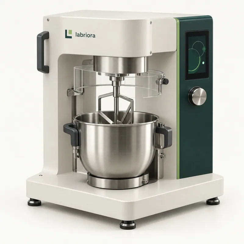 Laboratory concrete and mortar mixer — Labriora design concept